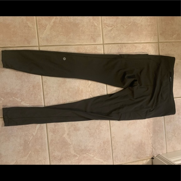 Lululemon dark green leggings